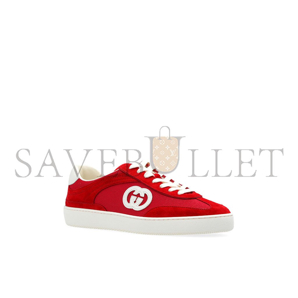 GUCCI RED SNEAKERS WITH LOGO 791742